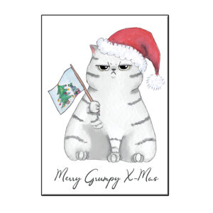 GRUMPY CAT CHRISTMAS CARD