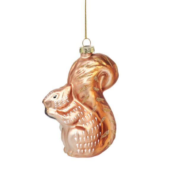 SQUIRREL CHRISTMAS PENDANT