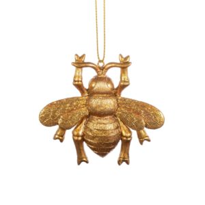 GOLDEN BEE CHRISTMAS PENDANT