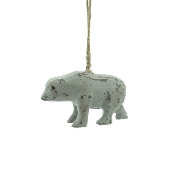 WOODEN DECORATION PENDANT BEAR