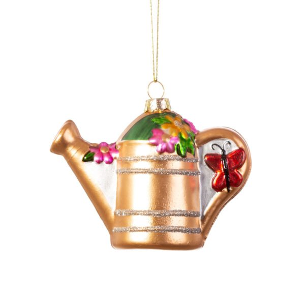 WATERING CAN CHRISTMAS PENDANT