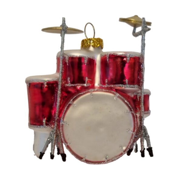 Drum kit Christmas bauble - Jack Mensinga Christmas collection