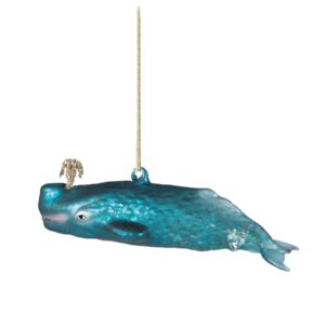 Blue whale bauble