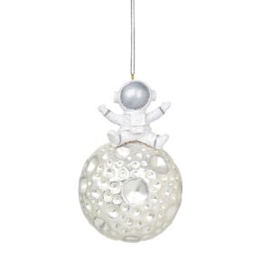Astronaut on the moon bauble