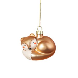 Baby vosje kerstbal